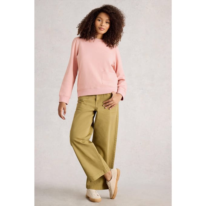 White Stuff Nep Sweat Light Pink Taglia: 16 | Maglie a manica lunga Outlet | Donna | Rosa