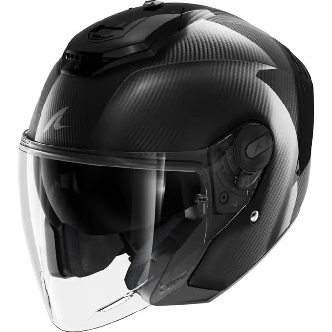 Shark Rs Jet Blank Open Helm Zwart M