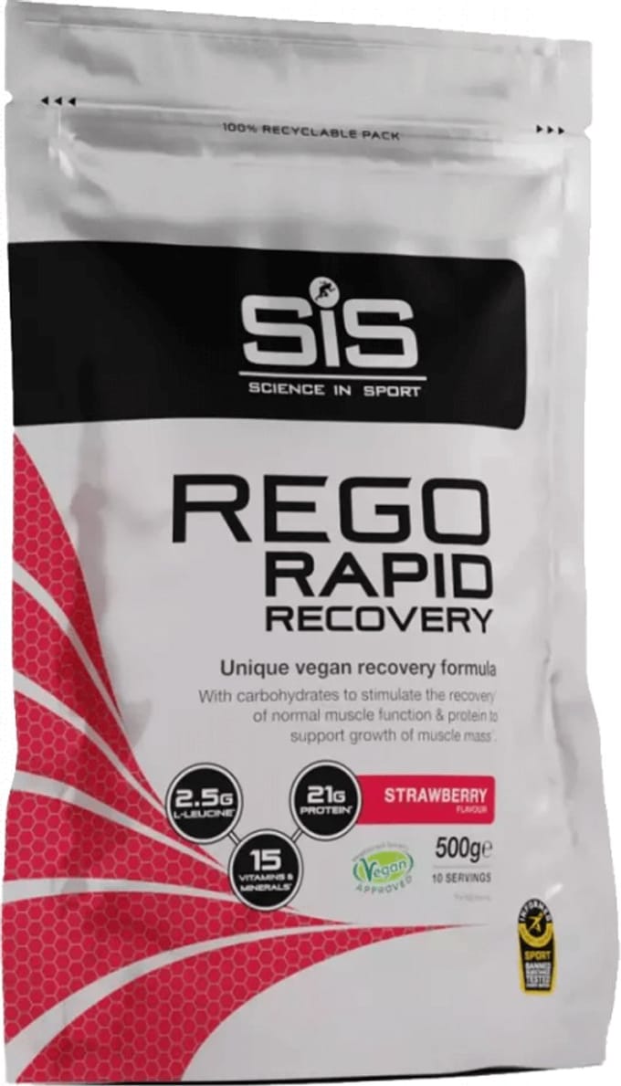 SIS Rego Rapid Recovery Strawberry 500g