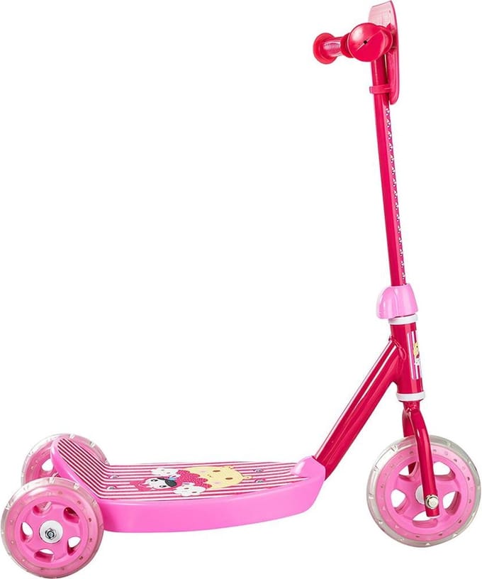 Story mini kids driewielstep Pink