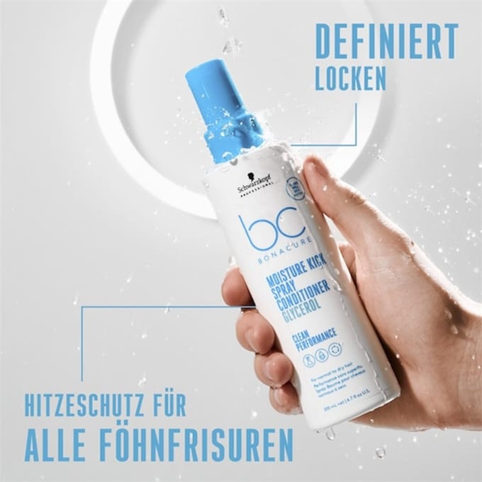 Schwarzkopf Professional Moisture Kick Spuitconditioner Hydraterende conditioner Dames 400 ml