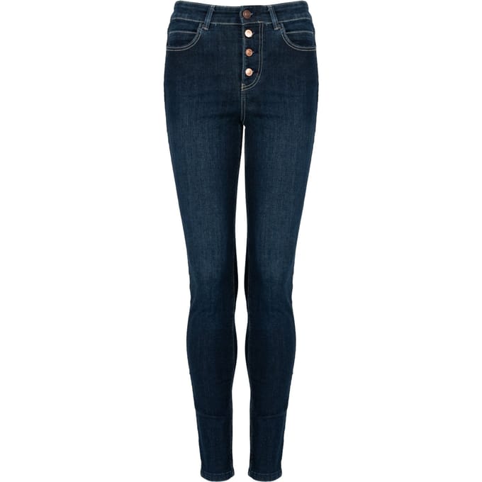 Guess Jeans Skinny High Vrouw blauw