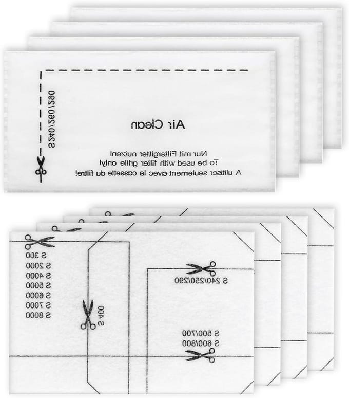 Motorbeschermingsfilters en stofzuigerfilterset voor Miele Complete
