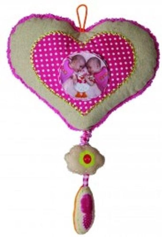 Dushi Music Heart - met fotolijstje