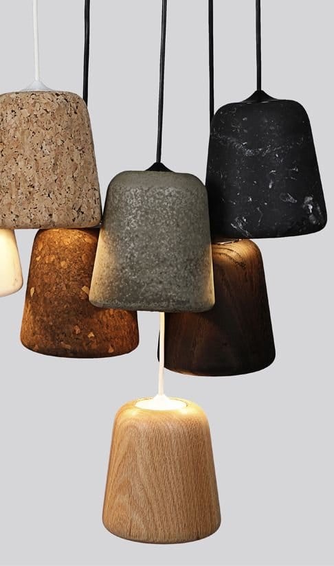 New Works Material The Original Hanglamp - marmer wit