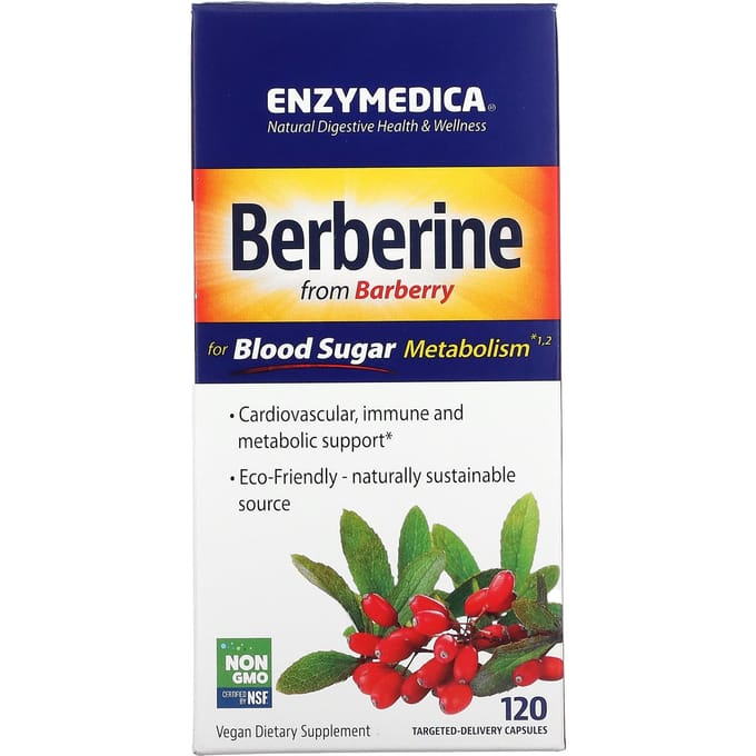 Berberine van Enzymedica - 120 capsules
