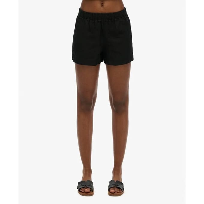 Superdry - Linnen short - Dames - Korte broeken