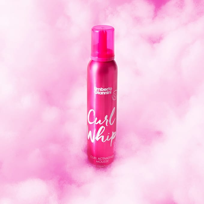 Umberto Giannini Krulstyling Curl Whip Activating Mousse Schuimmiddel Unisex 200 ml