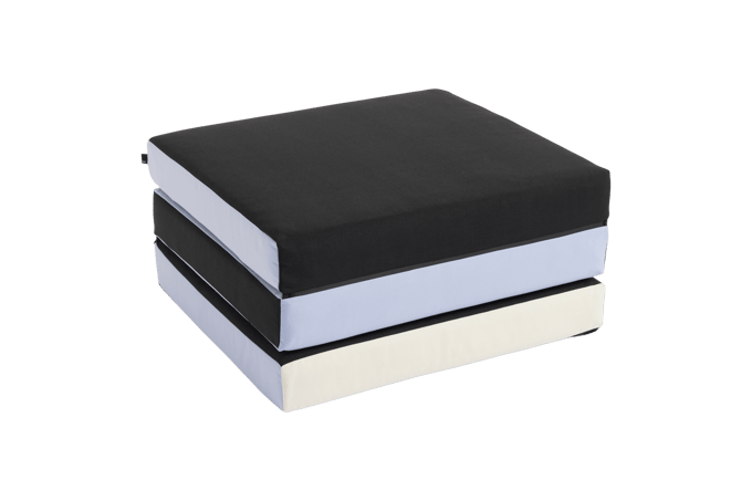 HAY Opvouwbare matras (3-delig) - lavender