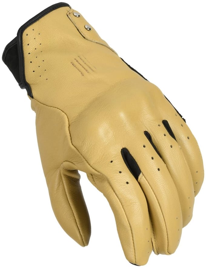 Macna Rouge geperforeerde Dames Motorfiets Handschoenen -