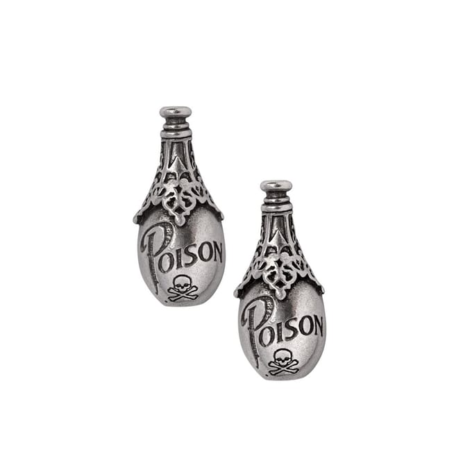 Alchemy - Lucrezia's Fix Stud oorbellen - Zwart