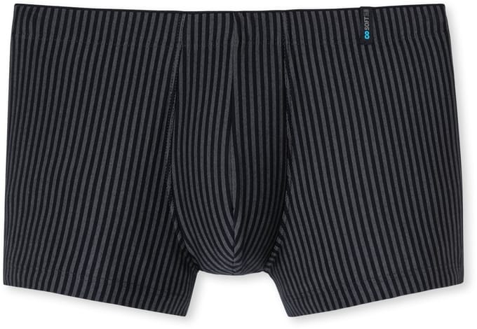 Schiesser Long Life Soft Supermini Heren Onderbroek - blauw zwart