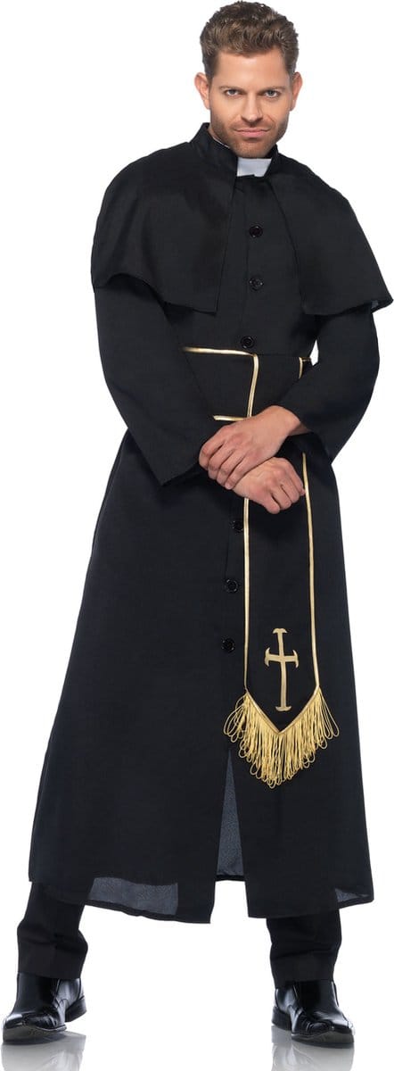 "Priester kostuum voor mannen - Verkleedkleding - M/L"