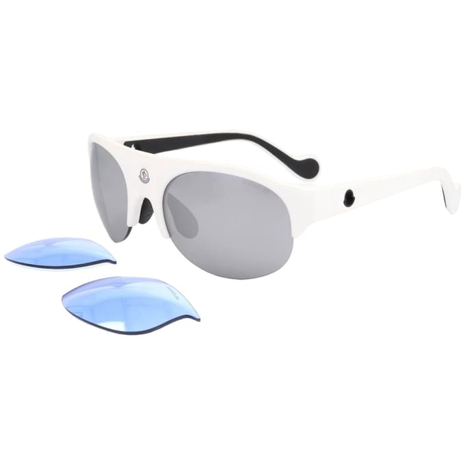 Moncler ML0050 21C Zonnebril - Dames - Heren - Wit