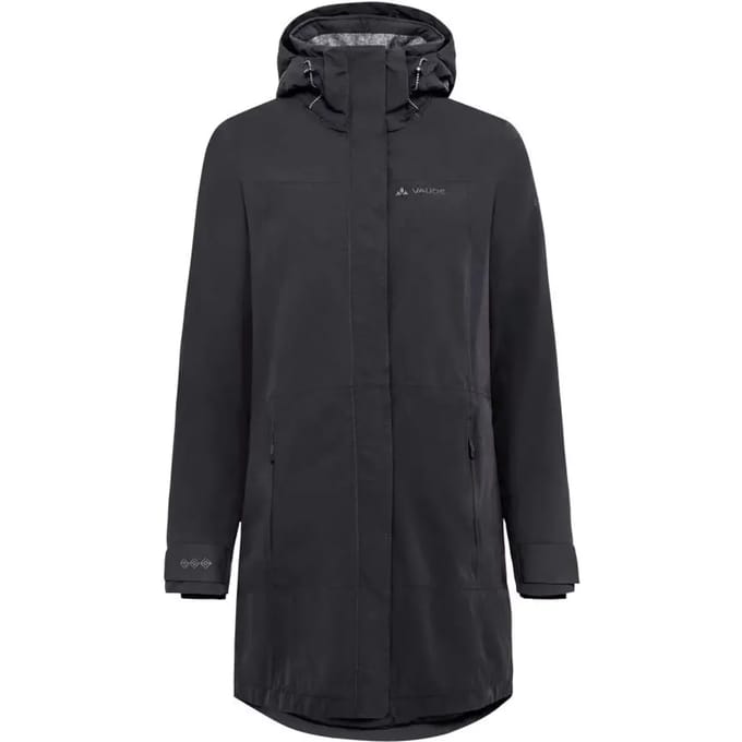 Vaude Skomer Wool Ii Parka Zwart 36 Vrouw