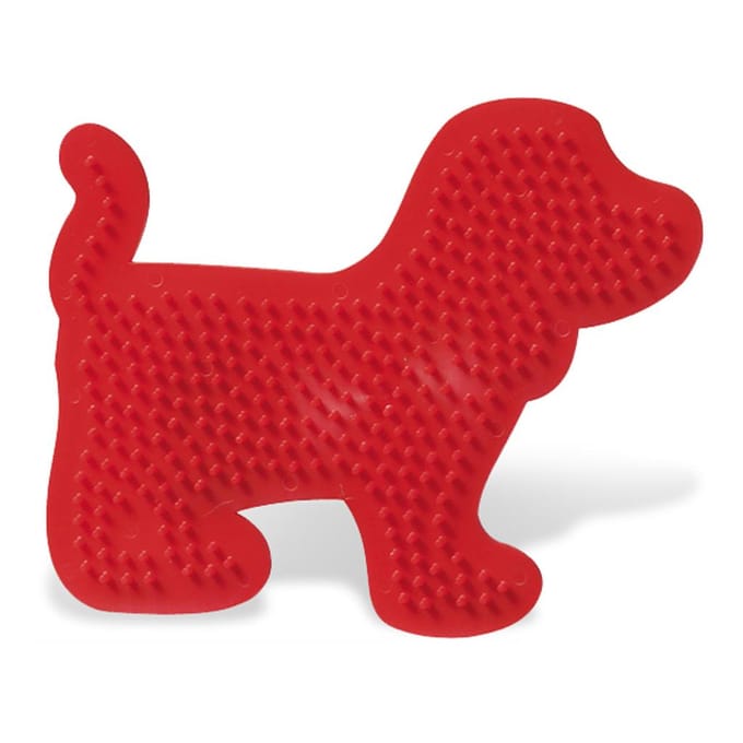 SES Creative - Beedz - Strijkkralen Grondplaten - 1 Stuk - Hond - Vanaf 5 Jaar