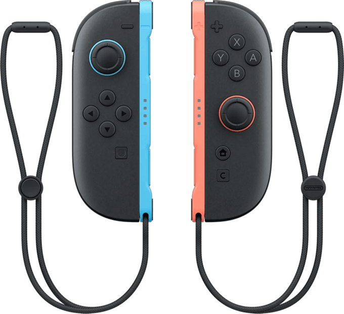Nintendo Switch 2 Joy-Con Controller Paar-Lichtblauw / Lichtrood (Switch 2) Nieuw