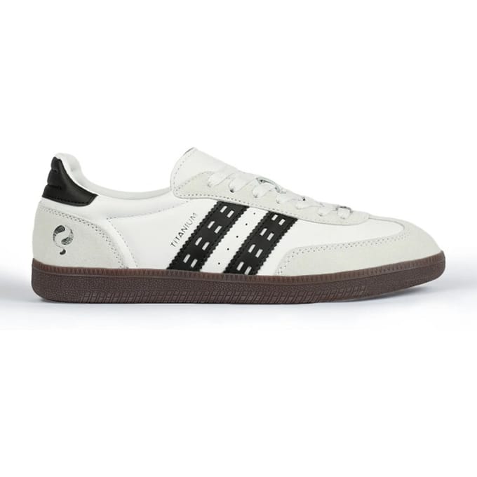Heren Sneaker Titanium - Wit/Zwart