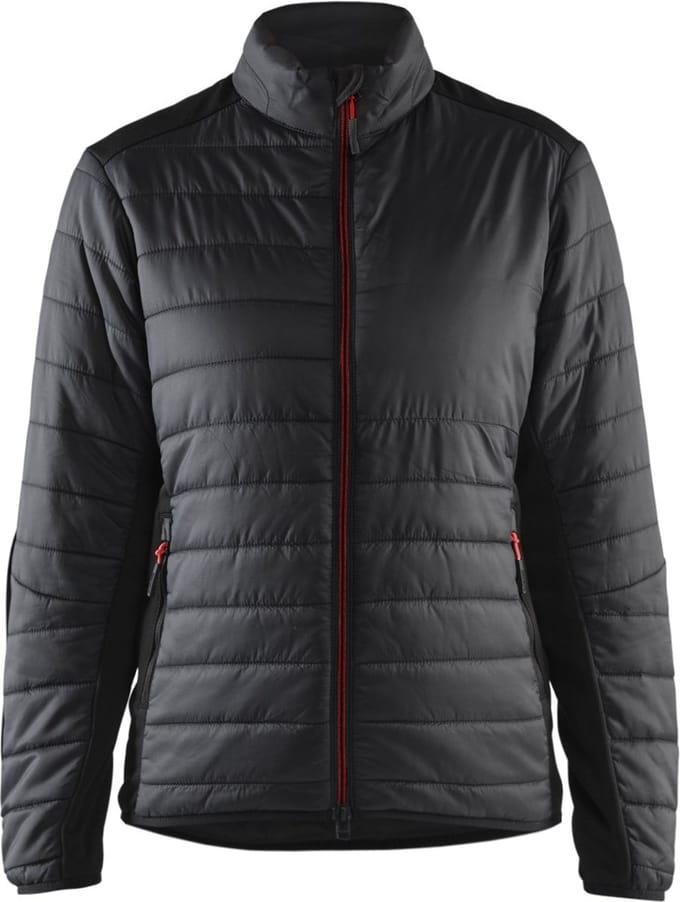 Blaklader 4715-2030 Dames warm gevoerd vest - Zwart/Rood - M