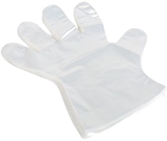 Haibu Essentials Wegwerp Handschoenen 100st - Plastic Handschoenen Maat L