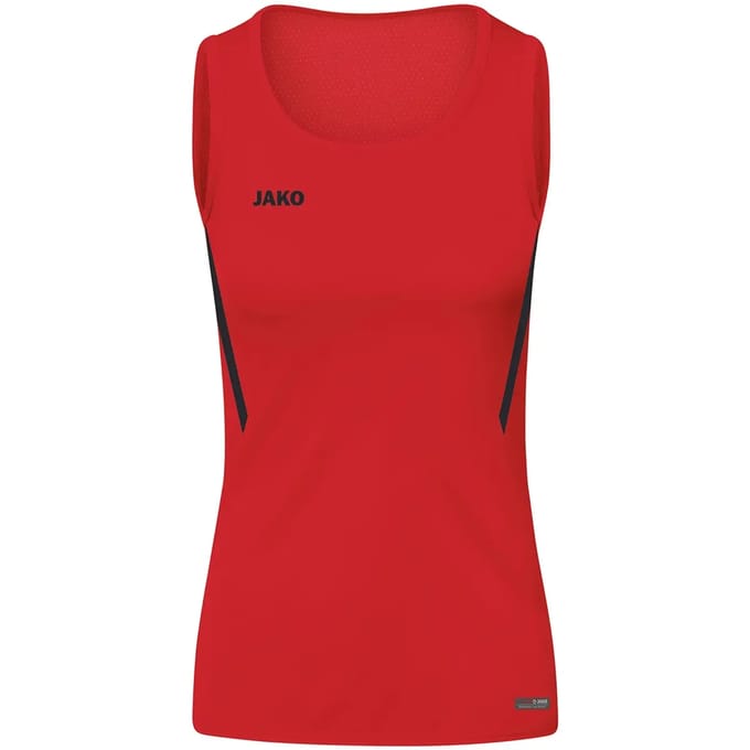 Jako Challenge Tanktop Dames - Rood / Zwart | Maat: 40