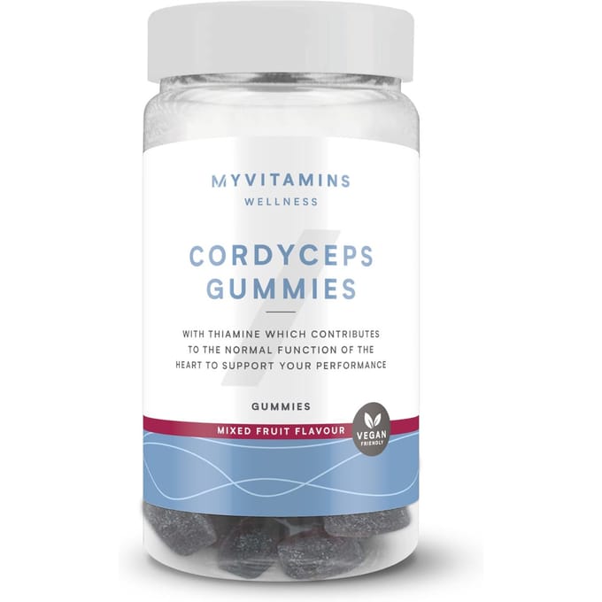 Paddenstoelengummies - 60gummies - Cordyceps (Perform) - Mixed Fruit