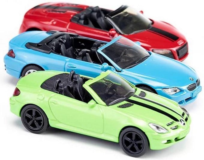 Siku - Siku Set van 3 Cabriolets