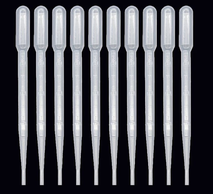 10x | Pipet | 3 ml | Whisky Pipet | Universeel
