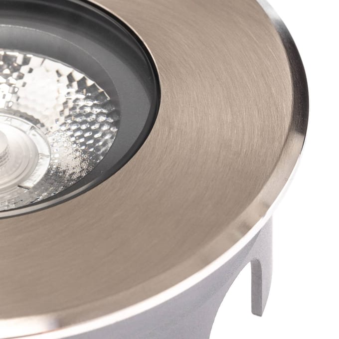 BRUMBERG Hybride platte grondspot inbouwlamp, 11cm