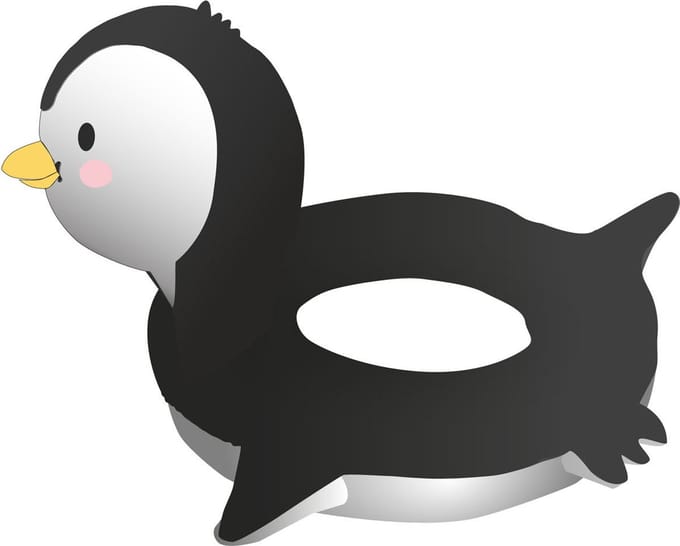 Heless Dolls Swimming Ring Penguin 35-45 cm