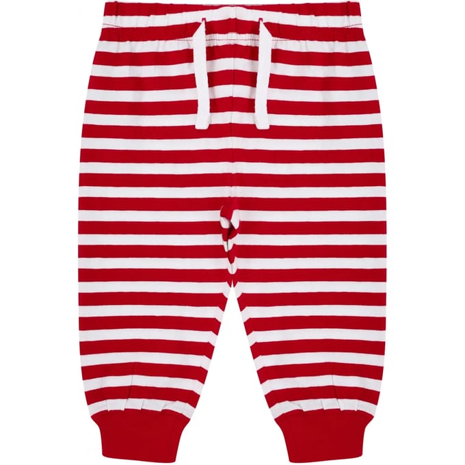 Pyjama's Baby 0/6M Larkwood Red / White 96% Katoen, 4% Elasthan