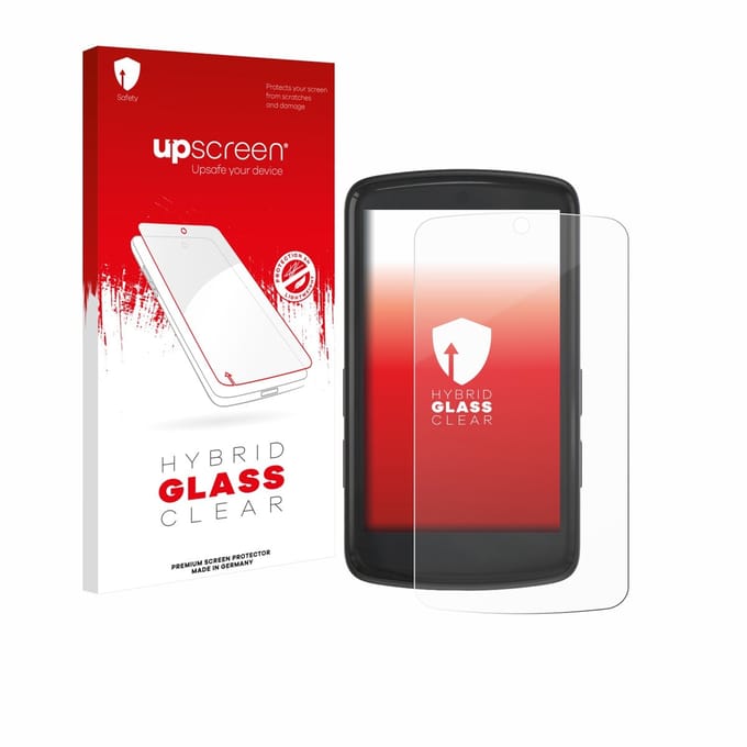 upscreen - Screenprotector voor Bryton Rider S810 - Folie Beschermfolie Beschermglas transparant