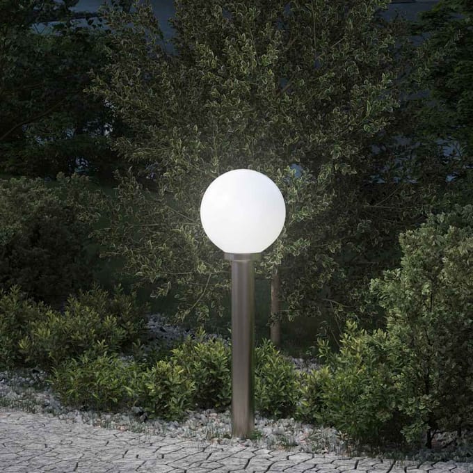 vidaXL Bolderverlichting 80 cm RVS IP44