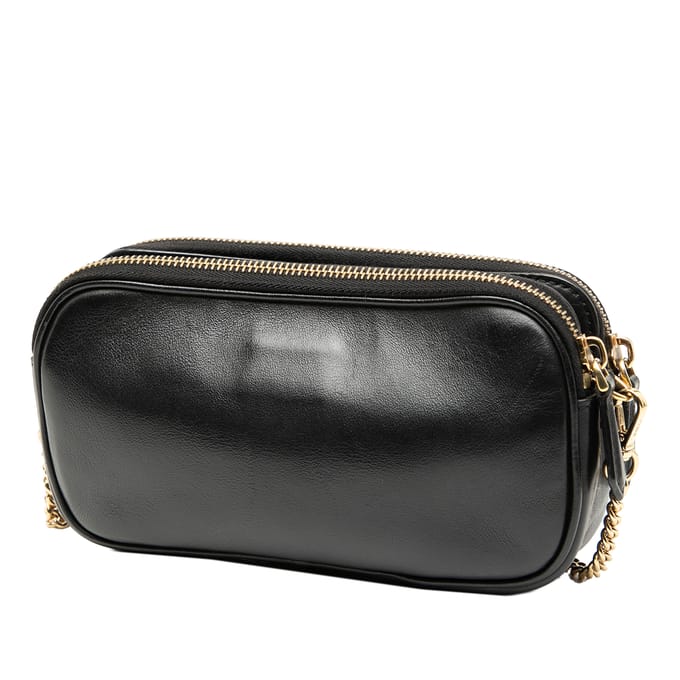 Tweedehands Leren Easy 2 Baguette Schoudertas