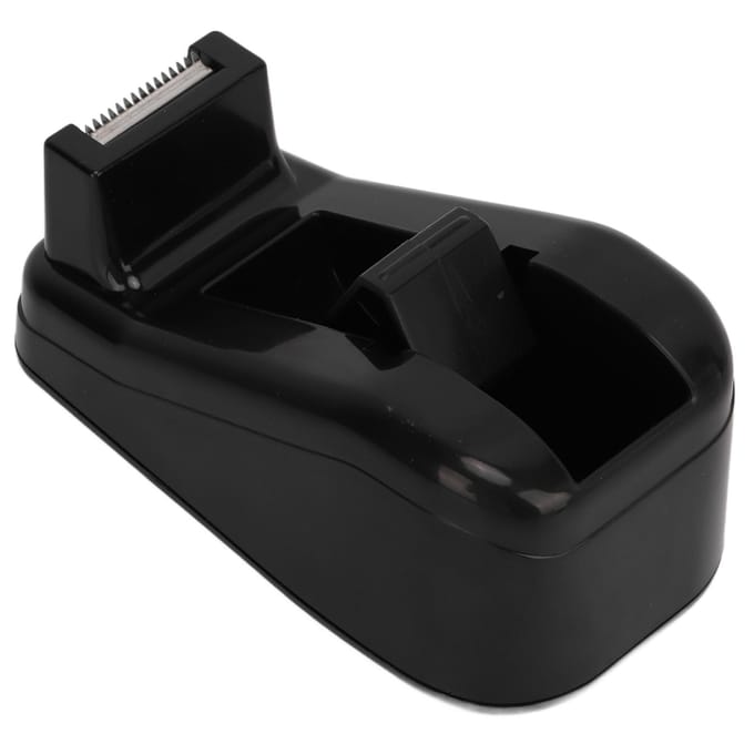 Tapehouder Dik Duurzaam Gemakkelijk Schoon te Maken Antislip Tapedispenser Bureau voor Kantoor Studie black