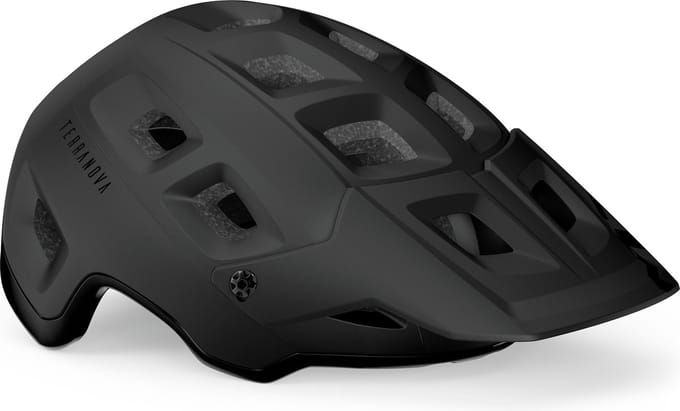 MET Terranova MIPS Fietshelm - Maat M - Black Matt Glossy
