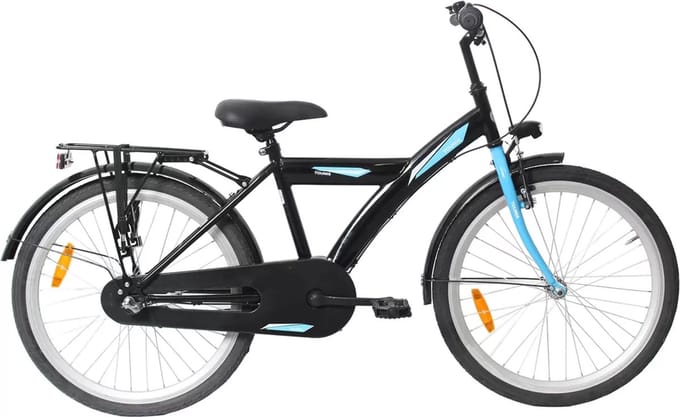 Kinderfiets Funride Steel 3 Speed Nexus  24''  Zwart-Blauw