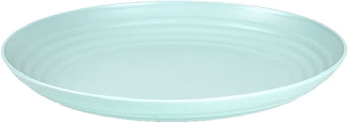PlasticForte Rond bord/camping bord - D25 cm - mintgroen - kunststof