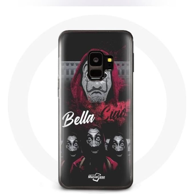 Case voor Samsung S9 plus La casa de papel bella ciao-logo