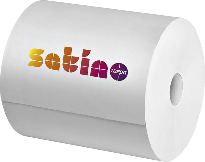 Poetspapier Satino CR1 Comfort 2-laags 1000 vel wit 305290