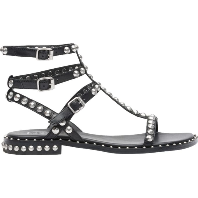Sandalen vrouw Ash - combo:a sbrasil zwart/antisch zilver - zwart