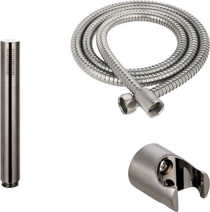 Badset gun metal rond