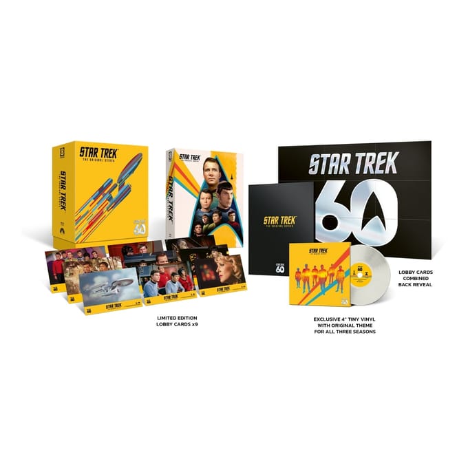 Star Trek: Original Series 60th Anniversary - blu-ray - Collector's Edition - Import