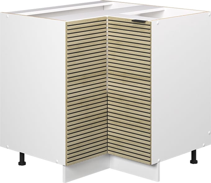 Vicco Fame-Line Hoekkast – 80.5 cm, WB Eik Eiken paneel