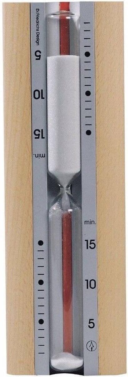 Eligo Sauna Zandloper - Deluxe uitvoering - alu-hout (15 min.)