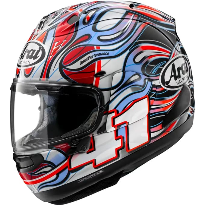 Volle motorhelm Arai RX-7V EVO Haga WSBK - Replica