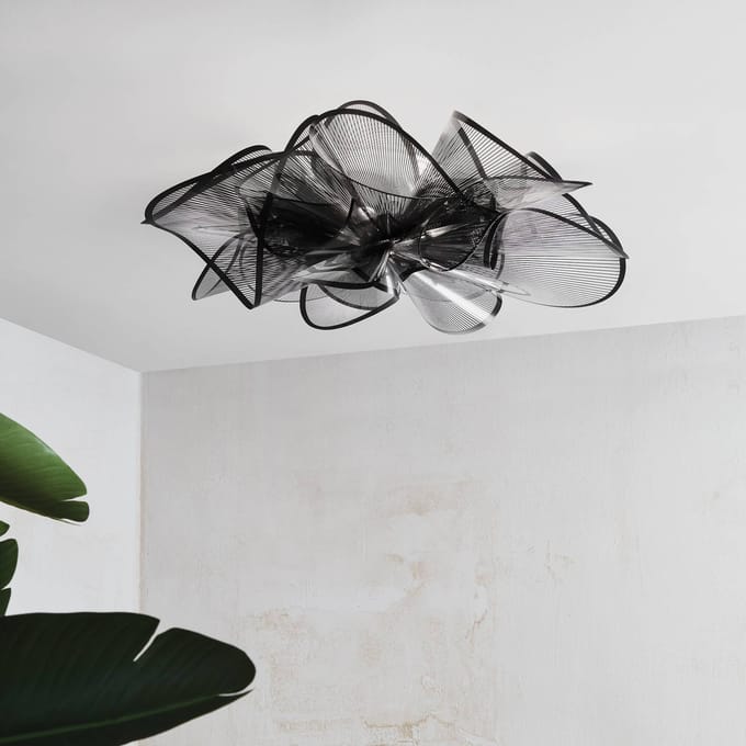 SLAMP La Belle Etoile Wand-/ Plafondlamp Zwart