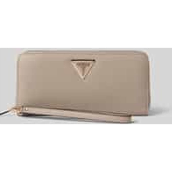 GUESS portemonnee Laurel II SLG Large Zip Around Wallet Dark Taupe