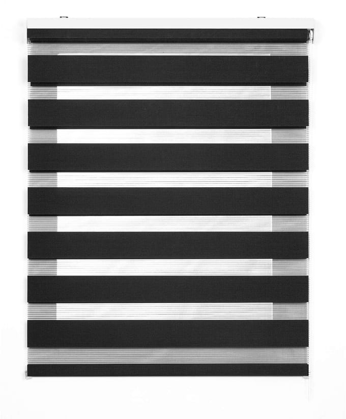 Storesdeco - Duo rolgrodijn – stijlvol dubbel textiel grijs, 100x180 cm