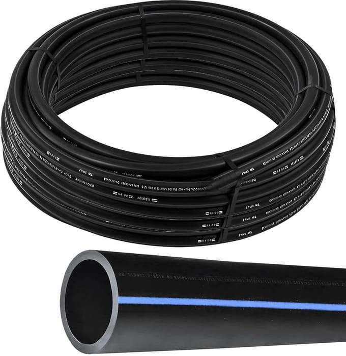 HDPE Irrigatieslang voor Moestuin en Tuin - Diverse Lengtes en Diameters
